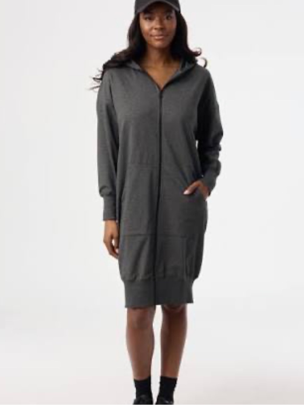Dress blank sweatshirt dress